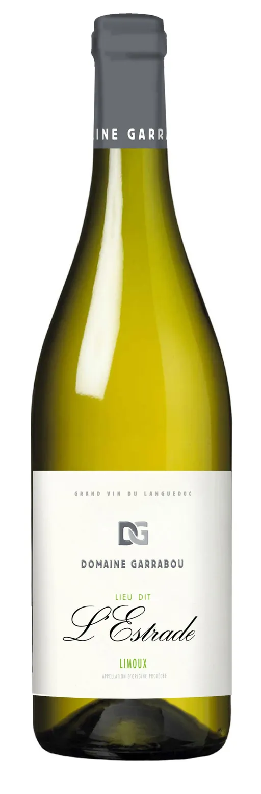 FREDERIC GARRABOU (GARDIE) L'ESTRADE, Blanco, 2021, Limoux. Imagen de botella