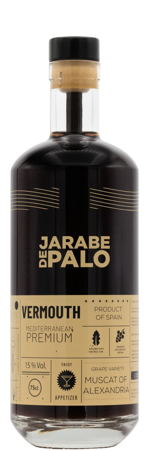 Bodegas Antonio Llobell Cardona JARABE DE PALO, RED VERMOUTH 15 % VOL, Rouge, NV. Image de la bouteille