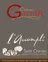 Domaine Galtier L'Accompli, Rot, 2017, Saint-Chinian. Das vordere Etikett