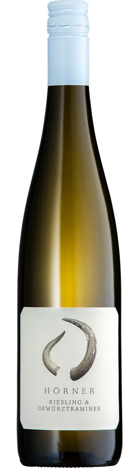 Weingut Hörner >Stier<, Riesling & Gewürztraminer, Bianco, 2022, Pfalz. Immagine della bottiglia