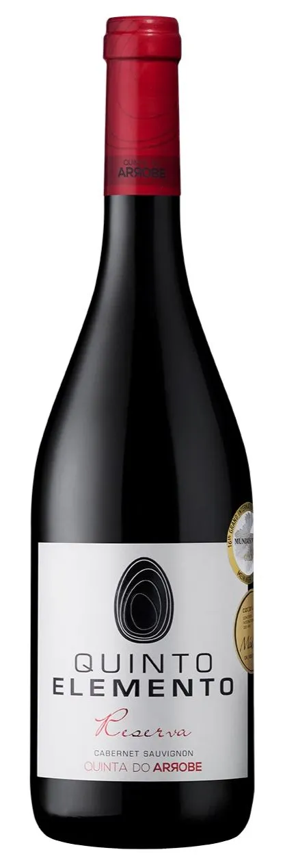 Quinta do Arrobe Quinto Elemento, Reserve Cabernet Sauvignon, Tinto, 2017, Tejo. Imagen de botella