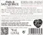 BODEGAS ABADIA SAN QUIRCE SL. SQ ABADIA DE SAN QUIRCE, CRIANZA, Rosso, 2018, Ribera del Duero. Etichetta sul retro                                                                    