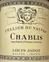 SOC CIV DOMAINE HERITIERS LOUIS JADOT Cellier du Valvan, Blanco, 2020, Chablis. Etiqueta frontal