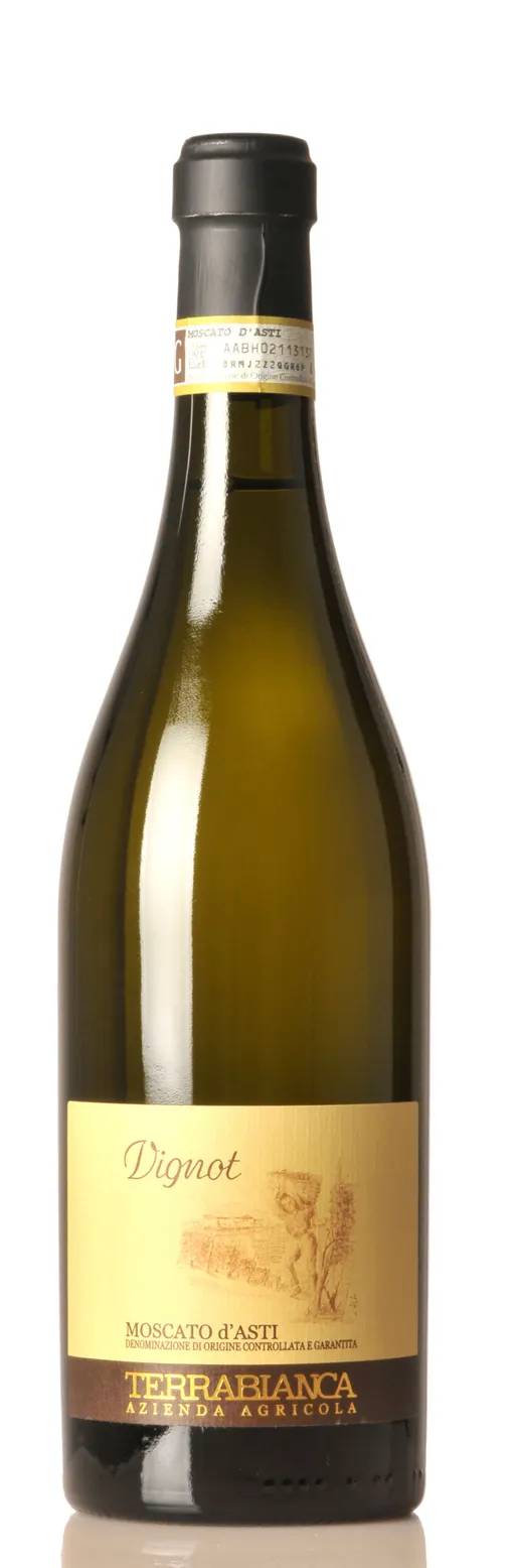 AZIENDA AGRICOLA TERRABIANCA SOCIETA' SEMPLICE AGRICOLA DI A Azienda agricola terrabianca, Vignot, Blanco, 2022, Asti. Imagen de botella