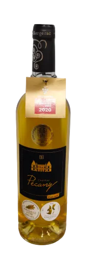 Château PÉCANY, Weiß, 2016, Monbazillac. Flaschenabbildung