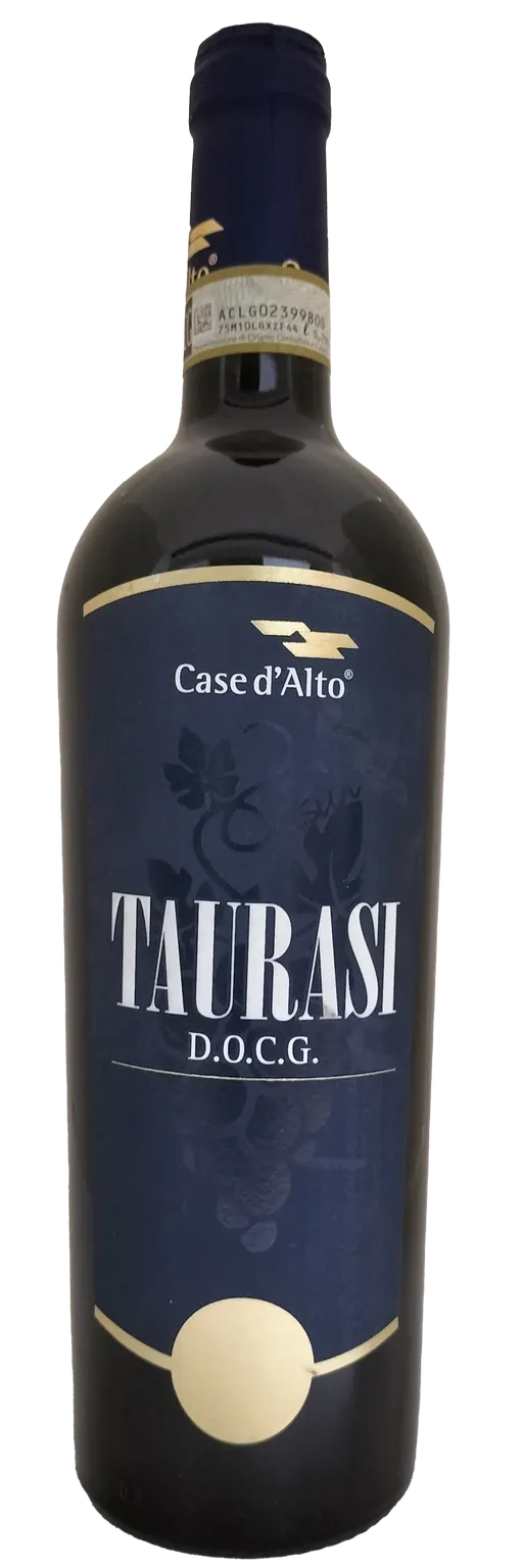 AZIENDA AGRICOLA CASE d'ALTO DI DE LUCA CLAUDIO CASE D ALTO, Rouge, 2015, Taurasi. Image de la bouteille