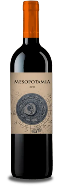 Abadia de Aribayos Mesopotamia, Roble, Rosso, 2018, Toro. Immagine della bottiglia