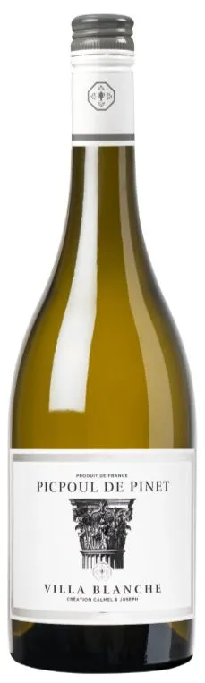 Domaine Calmel & Joseph VILLA BLANCHE, White, 2019, Picpoul de Pinet. Bottle image