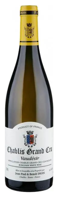 Domaine Jean-Paul & Benoit Droin Jean-Paul & Benoit Droin, Bianco, 2020, Chablis Grand Cru Vaudésir. Immagine della bottiglia