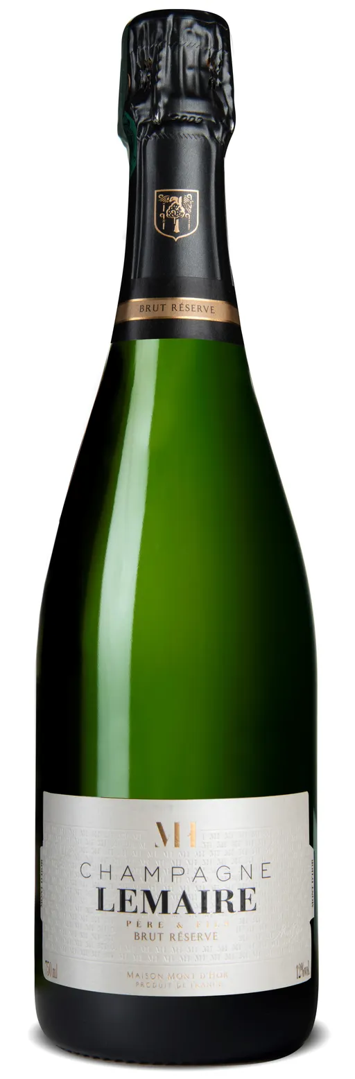 MH PRESSOIRS Champagne Lemaire Père & Fils, Réserve, Blanc, NV, Champagne. Image de la bouteille