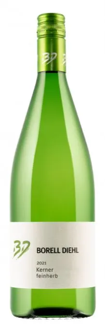 Borell-Diehl, Kerner feinherb, White, 2021, Pfalz. Bottle image
