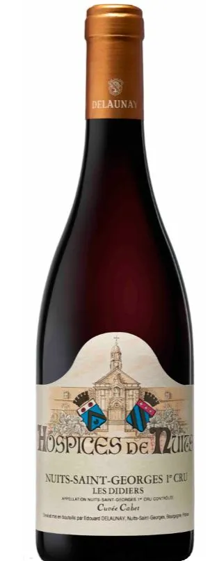 Édouard Delaunay Cuvée Cabet, Red, 2019, Nuits-Saint-Georges premier cru Les Didiers. Bottle image