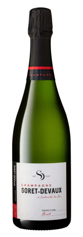 SORET-DEVAUX TRADITION, White, NV, Champagne. Bottle image