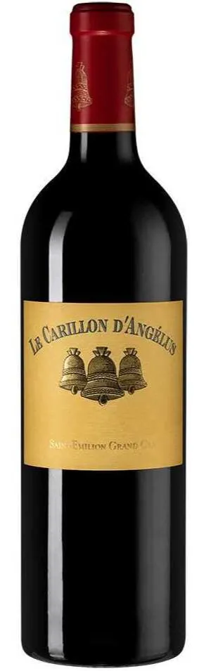 CHATEAU ANGELUS (SAINT-EMILION) CARILLON D'ANGELUS, Rot, 2018, Saint-Emilion grand cru. Flaschenabbildung