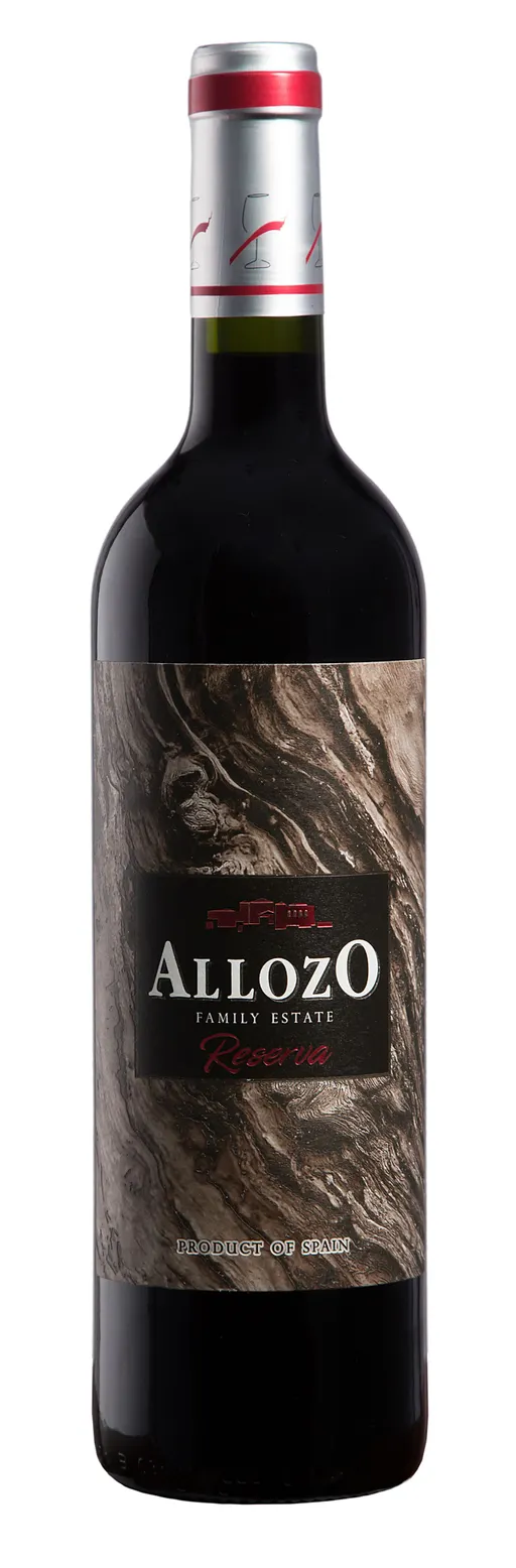 Bodegas Centro Españolas, S.A. Allozo, Reserva, Tinto, 2017, La Mancha. Imagen de botella
