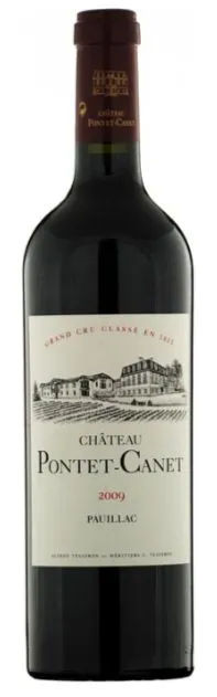 CHATEAU PONTET CANET, Grand Cru Classe, Tinto, 2009, Pauillac. Imagen de botella
