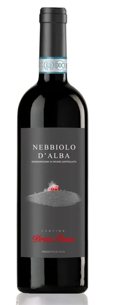 MANFREDI ALDO & C S.R.L. BRICCO ROSSO, Rot, 2021, Nebbiolo d'Alba. Flaschenabbildung
