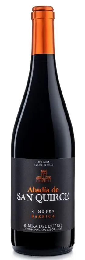 BODEGAS ABADIA SAN QUIRCE SL. SQ ABADIA DE SAN QUIRCE, 6 MESES BARRICA, Rosso, 2020, Ribera del Duero. Immagine della bottiglia