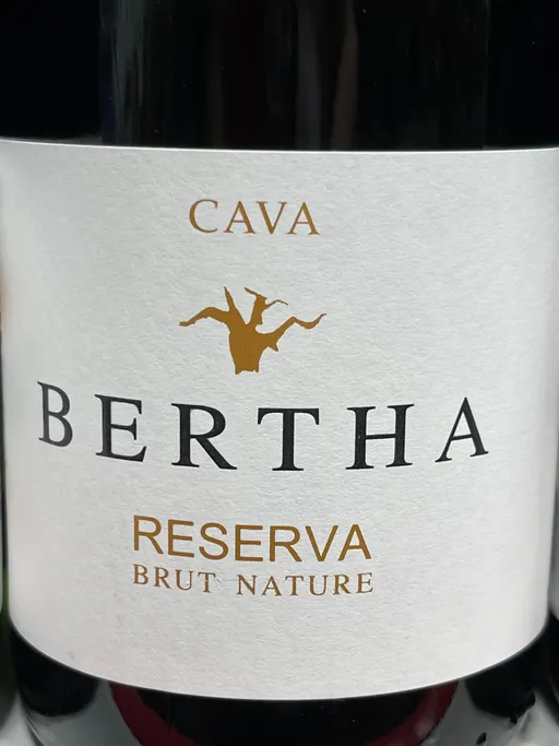 JOSEP TORRES SIBILL SL. BERTHA, Reserva, Blanc, 2018, Cava. Étiquette