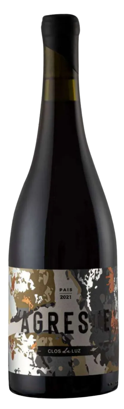 Clos de Luz AGRESTE, Rosso, 2021, Valle del Rapel. Immagine della bottiglia
