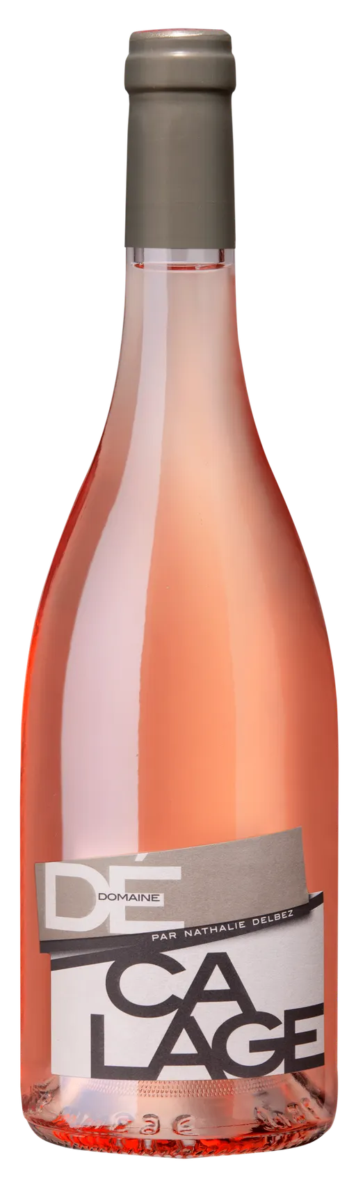Domaine Décalage, Rosé en DeCalage, Rosato, 2022, Languedoc La Méjanelle. Immagine della bottiglia