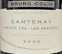 SCEA BRUNO COLIN (CHASSAGNE-MONTRACHET) Bruno COLIN, Rouge, 2020, Santenay premier cru Les Gravières. Étiquette