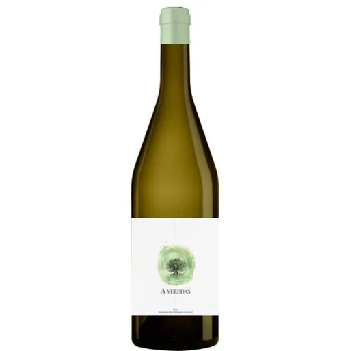 BODEGAS NESTARES EGUIZABAL SOCIEDAD LIMITADA A Veredas, Crianza, Blanco, 2018, Rioja. Imagen de botella