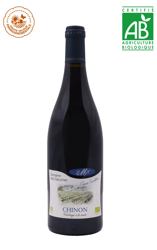 MILLERAND CHRISTIAN ET LAURENCE DOMAINE DES GALUCHES, Red, 2021, Chinon. Bottle image