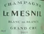 COOP AGRI UNION PROPRIETAIRES RECOLTANTS Le Mesnil, Blanc de Blancs, White, 2013, Champagne grand cru. Front label