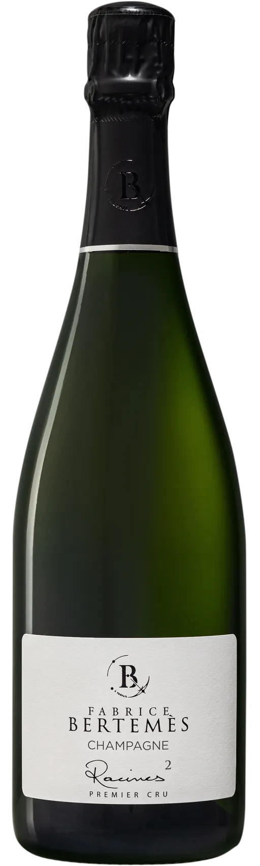 FABRICE BERTEMES RACINES², Bianco, NV, Champagne premier cru. Immagine della bottiglia