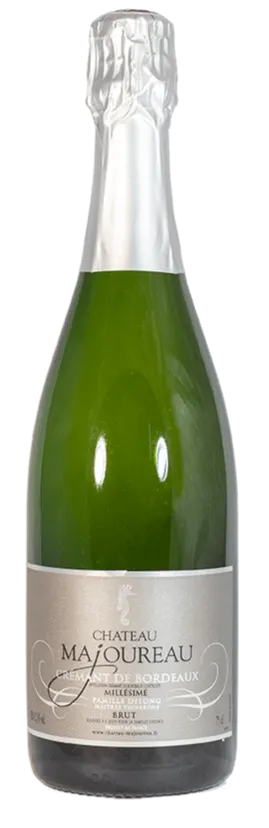 Vignobles Delong Chateau Majoureau, Blanc, 2018, Côtes de Bordeaux-Saint-Macaire. Image de la bouteille