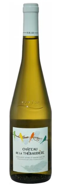 DOMAINE DES LANDES CHATEAU DE LA THEBAUDIERE, Sur Lie, White, 2018, Muscadet Sèvre et Maine. Bottle image