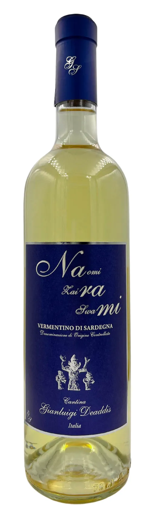 Cantina Gianluigi Deaddis Az. Agr. Deaddis S.S. Cantina Gianluigi Deaddis, Narami, Bianco, 2022, Vermentino di Sardegna. Immagine della bottiglia