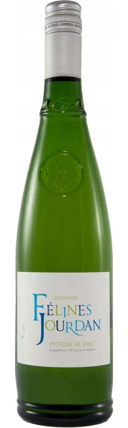 Felines Jourdan, White, 2020, Picpoul de Pinet. Bottle image
