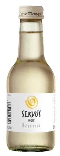Weinkellerei Lenz Moser Servus, Cuvée Weiss, Blanco, NV, Niederösterreich. Imagen de botella