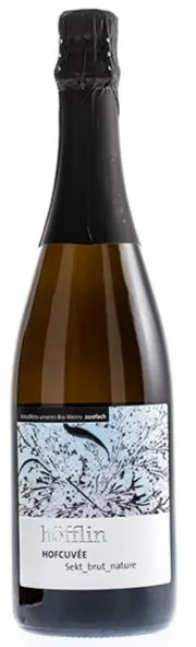 Weingut Höfflin, Hofcuvée, Bianco, 2018, Badischer Landwein. Immagine della bottiglia