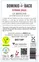 DCOOP S.C. AND DOMINIO DE BACO, Syrah, Red, 2023, La Mancha. Back label