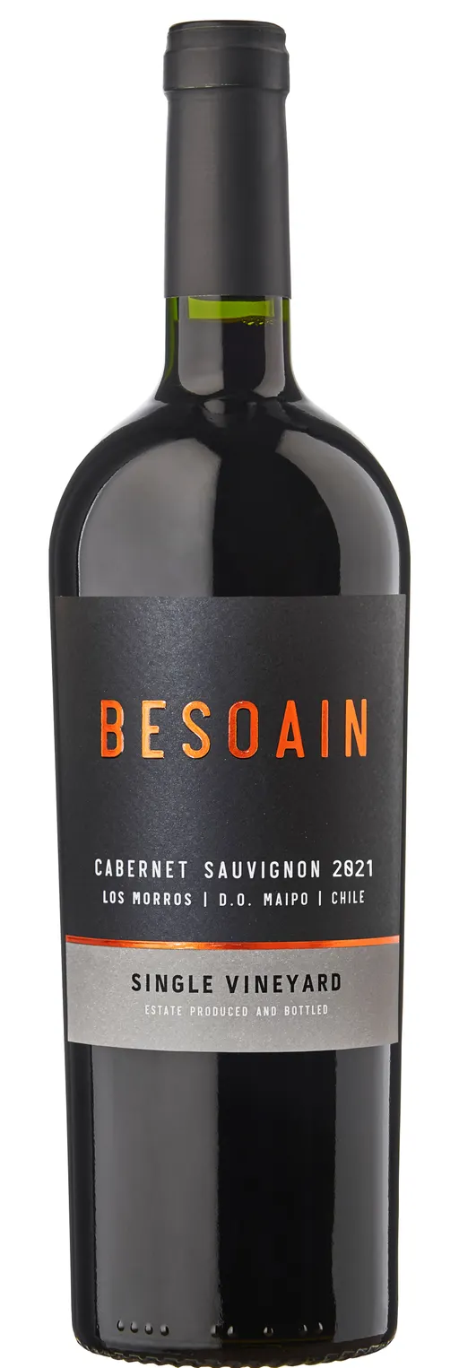 BESOAIN WINES BESOAIN, Single vineyard CABERNET SAUVIGNON MAIPO ANDES, Red, 2021, Valle del Maipo, Buin. Bottle image