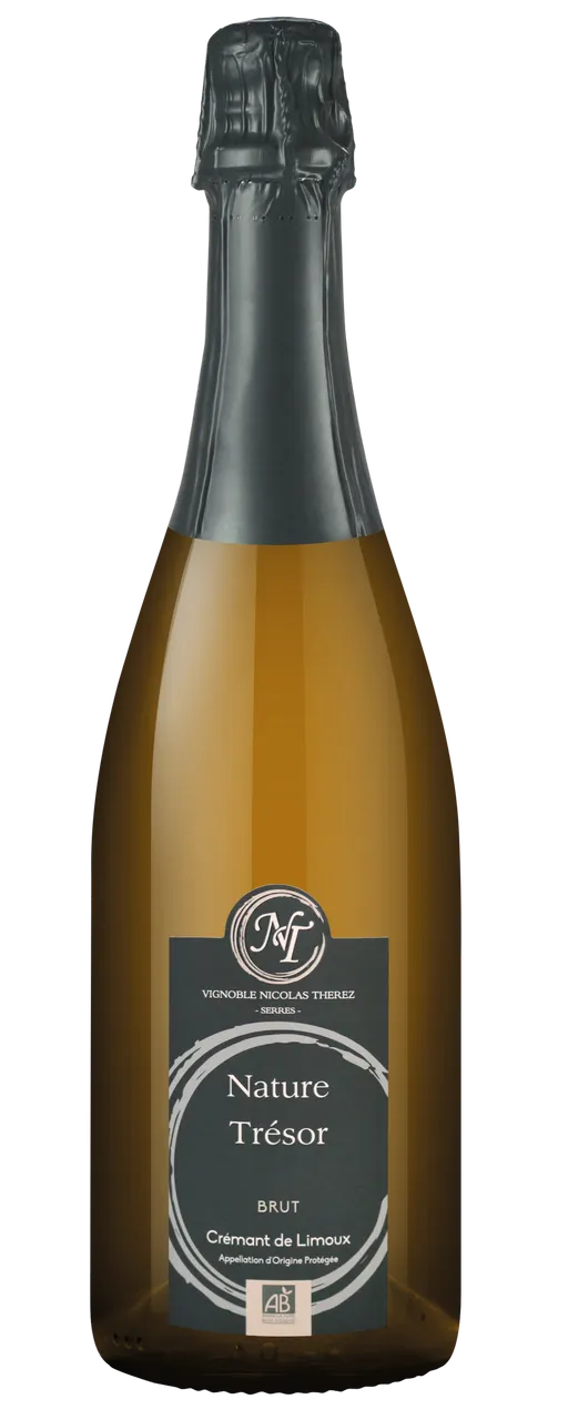 VIGNOBLE NICOLAS THEREZ (SERRES) VIGNOBLE NICOLAS THEREZ, Cremant de Limoux bio, White, NV, Crémant de Limoux. Bottle image