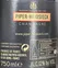 VIGNOBLES PIPER ET CHARLES HEIDSIECK (REIMS) Piper-Heidsieck, Cuvee Brut, White, NV, Champagne. Back label