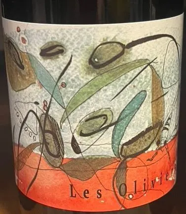 SCA LES VIGNERONS d'ESTEZARGUES Les Oliviers, Rosso, 2022, Côtes du Rhône. Etichetta frontale