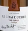 LE CHAI DUCHET, Blanc, 2019, Viré-Clessé. Étiquette