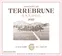 TERREBRUNE Domaine de Terrebrune, Rosado, 2022, Bandol. Etiqueta frontal