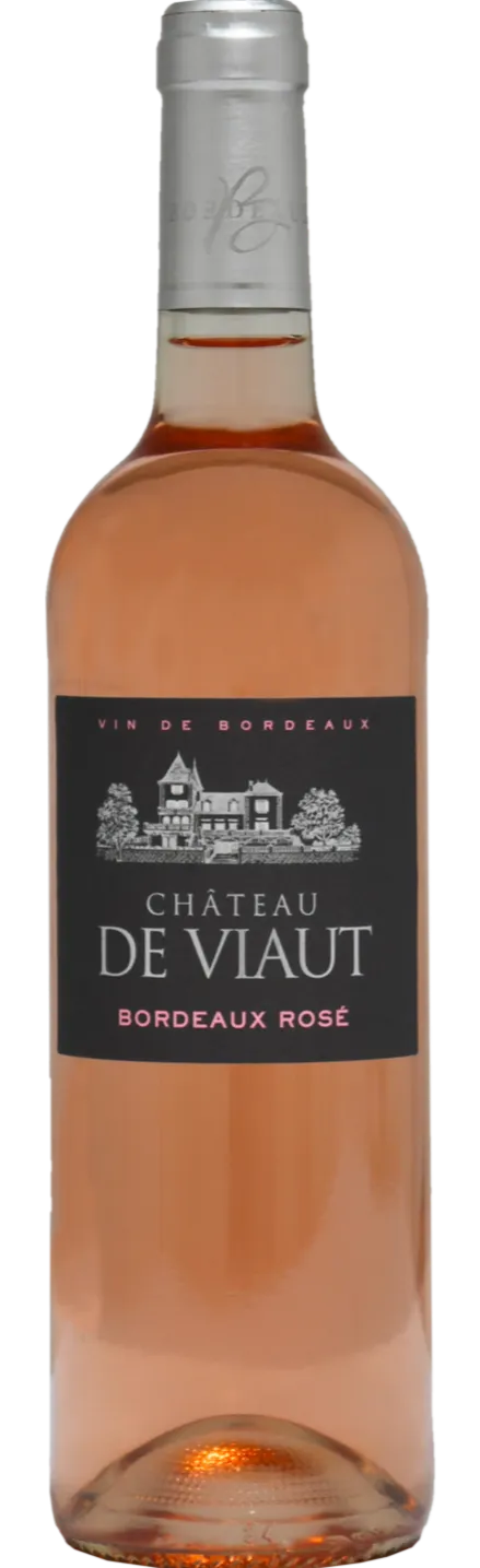 VIGNOBLES BOUDAT CIGANA CHÂTEAU DE VIAUT, Rosé, 2019, Bordeaux. Image de la bouteille