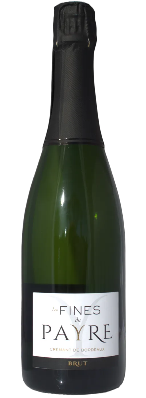 Vignobles Arnaud & Marcuzzi Chateau Du Payre, Fines bulles, Bianco, NV, Crémant de Bordeaux. Immagine della bottiglia