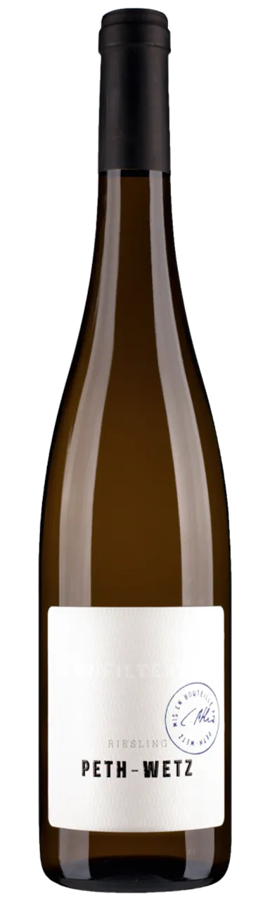 Peth-Wetz, Riesling unfiltered, White, 2020. Bottle image