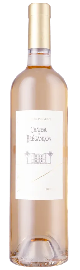 Château de Brégançon, Cru Classé, Rosé, 2022, Côtes de Provence. Bottle image
