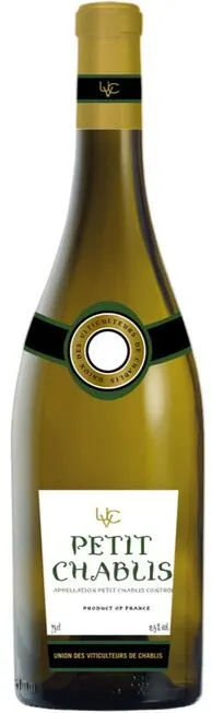 La Chablisienne UVC, White, 2020, Petit Chablis. Bottle image