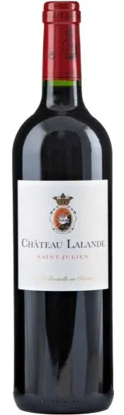 BRUSINA-BRANDLER Château Lalande, Red, 2017, Saint-Julien. Bottle image