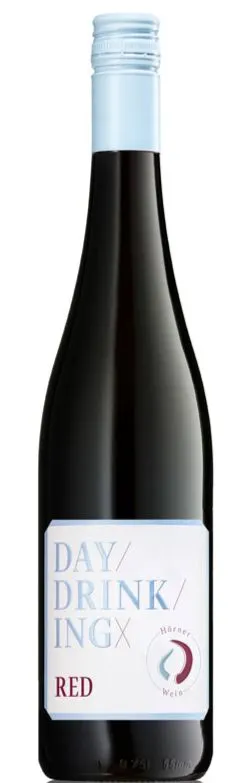 Weingut Hörner >Stier<, DAYDRINKING Red, Rot, 2020, Pfalz. Flaschenabbildung